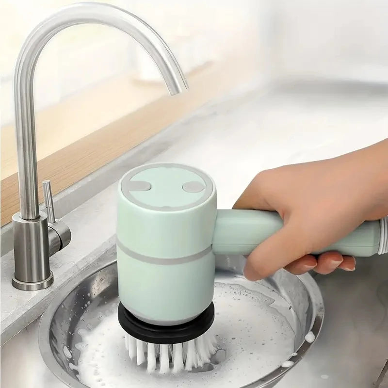 Cordless Electric Spin Scrubber – Effortless Deep Cleaning