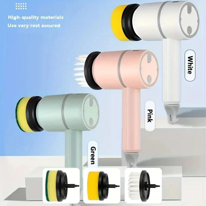 Cordless Electric Spin Scrubber – Effortless Deep Cleaning