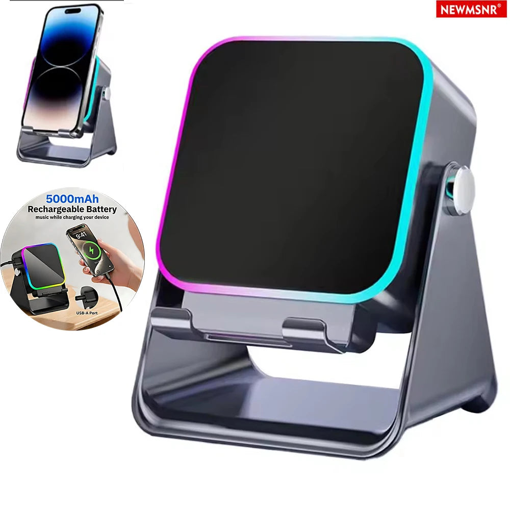 SoundBoost™ RGB Phone Amplifier Stand