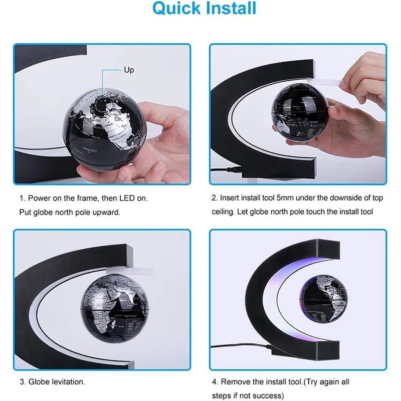 Magnetic Floating LED Lamp